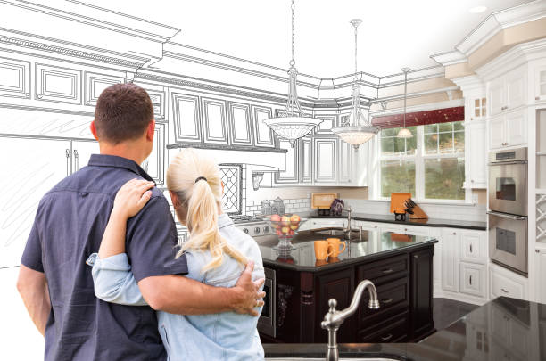 Professional Cabinet Refacing technician working in Baldwin, FL